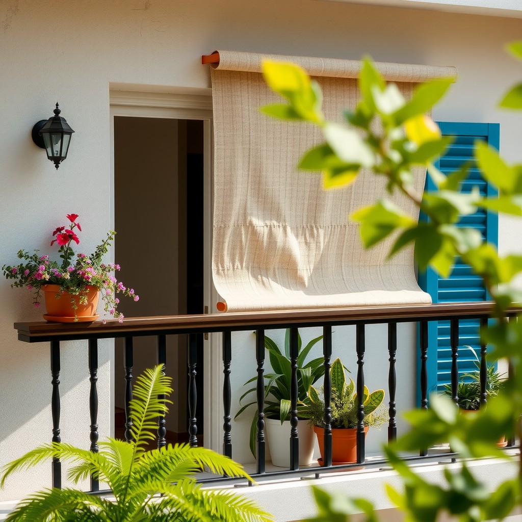 Kako napraviti DIY sjenilo za balkon